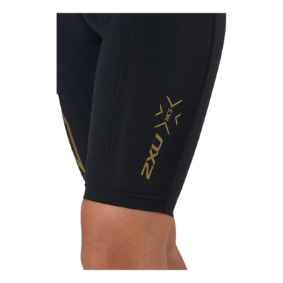 Light Speed Mid-Rise Compression Black/Gold
