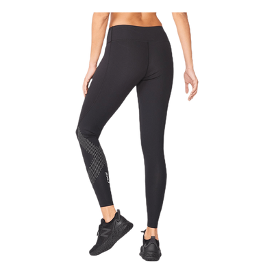 Mid-Rise Compression Tights Black/Grey