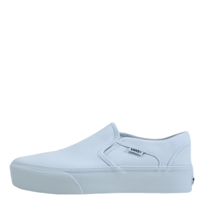 Asher Platform White