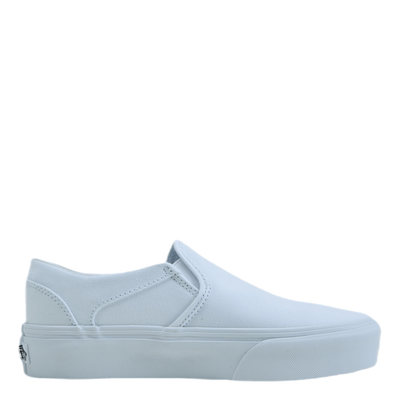 Asher Platform White
