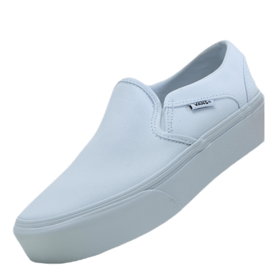 Asher Platform White