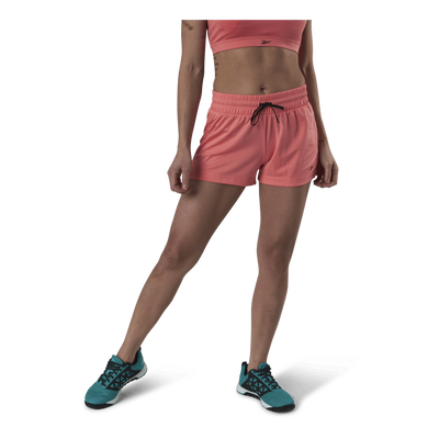 Wor Knit Poly Short Pink