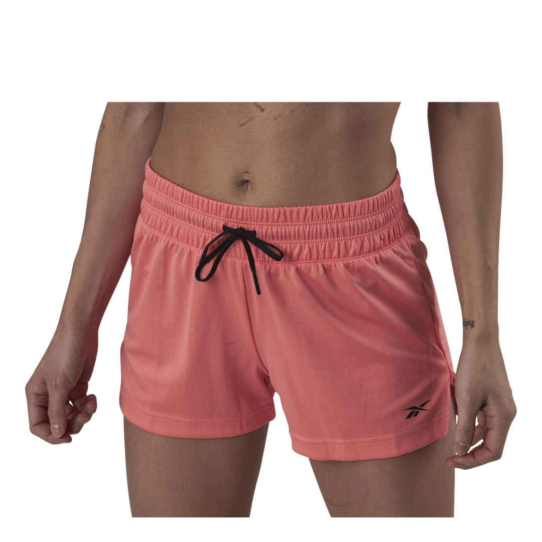 Wor Knit Poly Short Pink