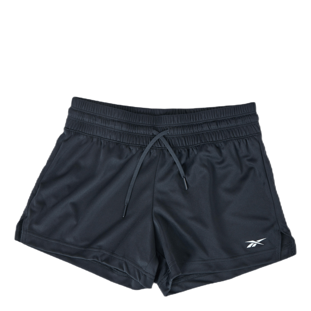 Wor Knit Poly Short Black