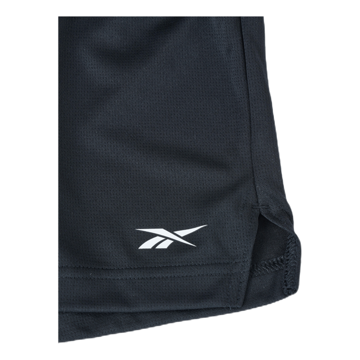Wor Knit Poly Short Black