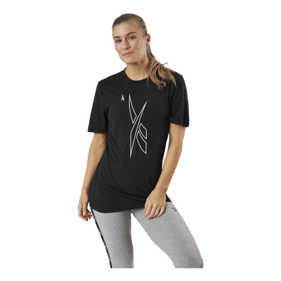 Myt Ss Graphic Tee Black