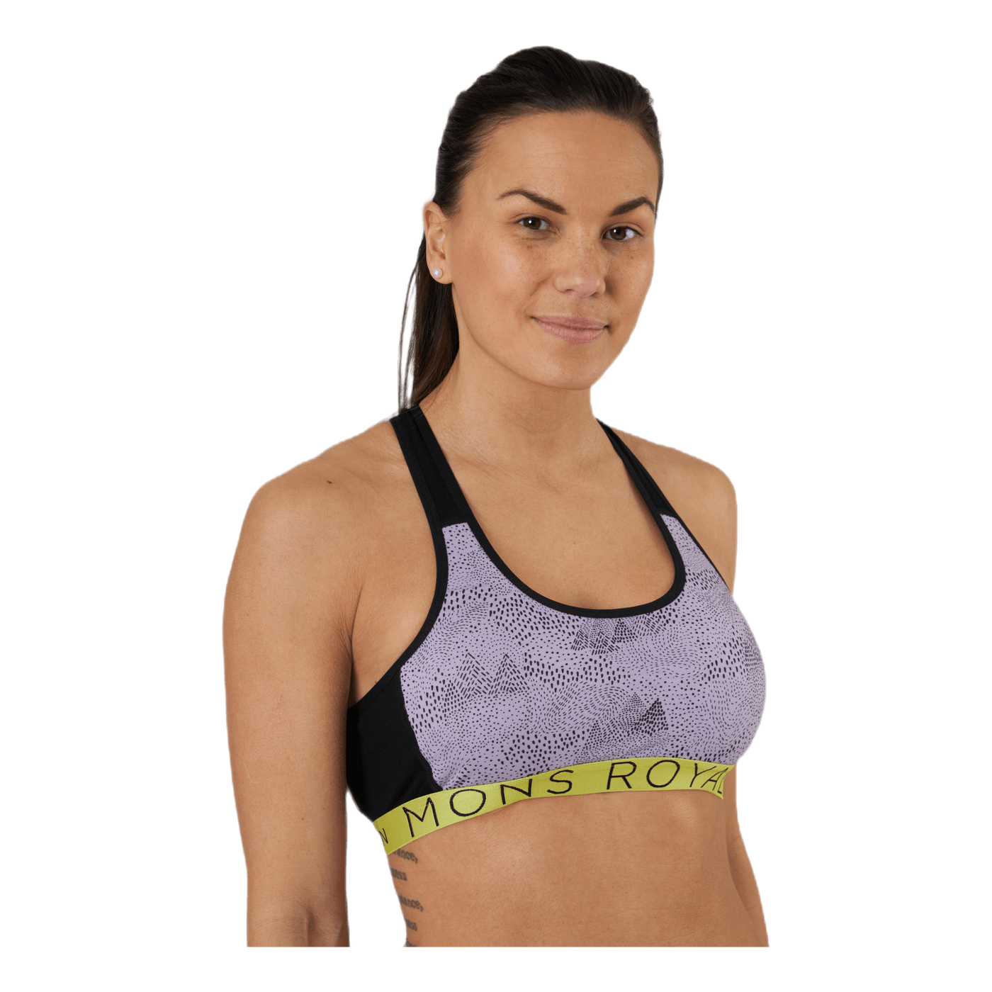 Sierra Sports Bra Purple/Grey