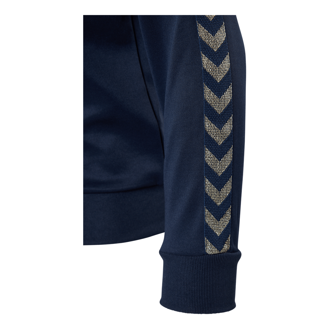 Junior Kick Zip Jacket Blue/Gold