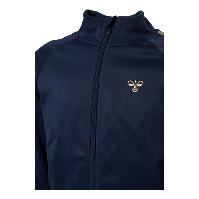 Junior Kick Zip Jacket Blue/Gold