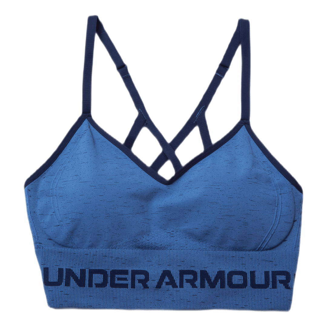 Seamless Low Long Htr Bra Blue