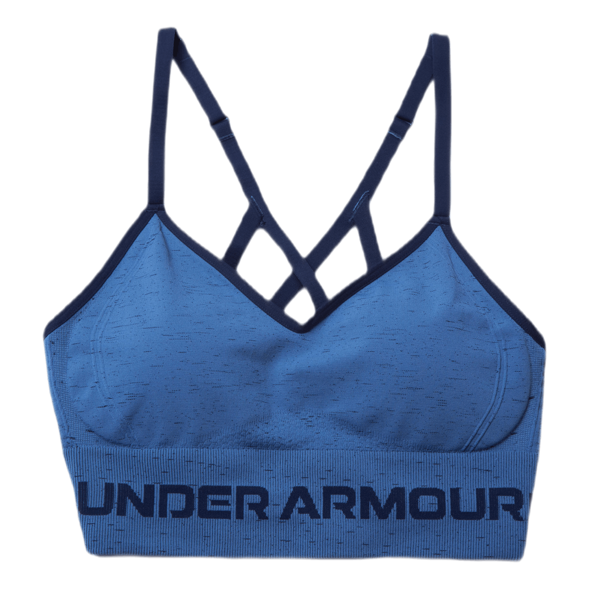 Seamless Low Long Htr Bra Blue