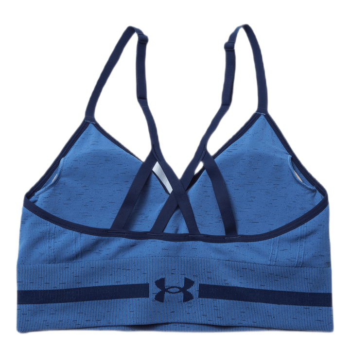 Seamless Low Long Htr Bra Blue