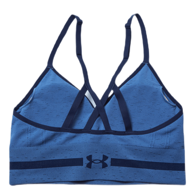 Seamless Low Long Htr Bra Blue