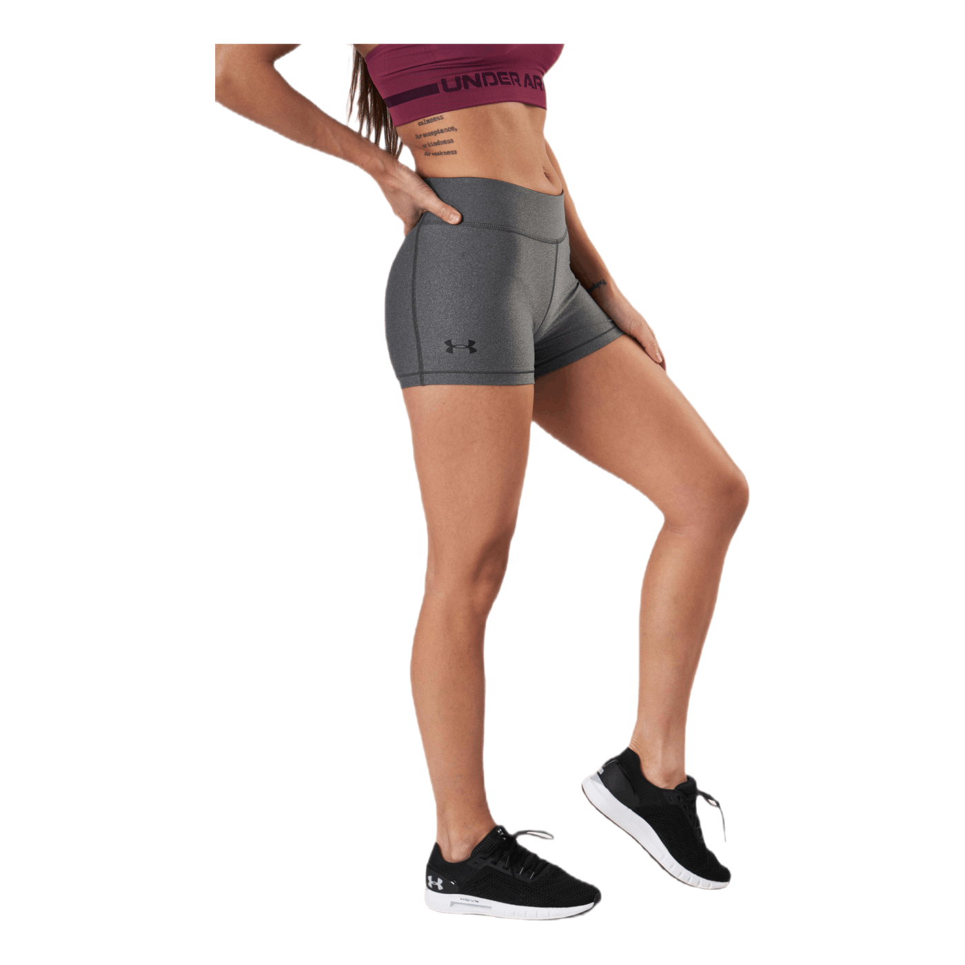 HG Armour Mid Rise Shorty Grey