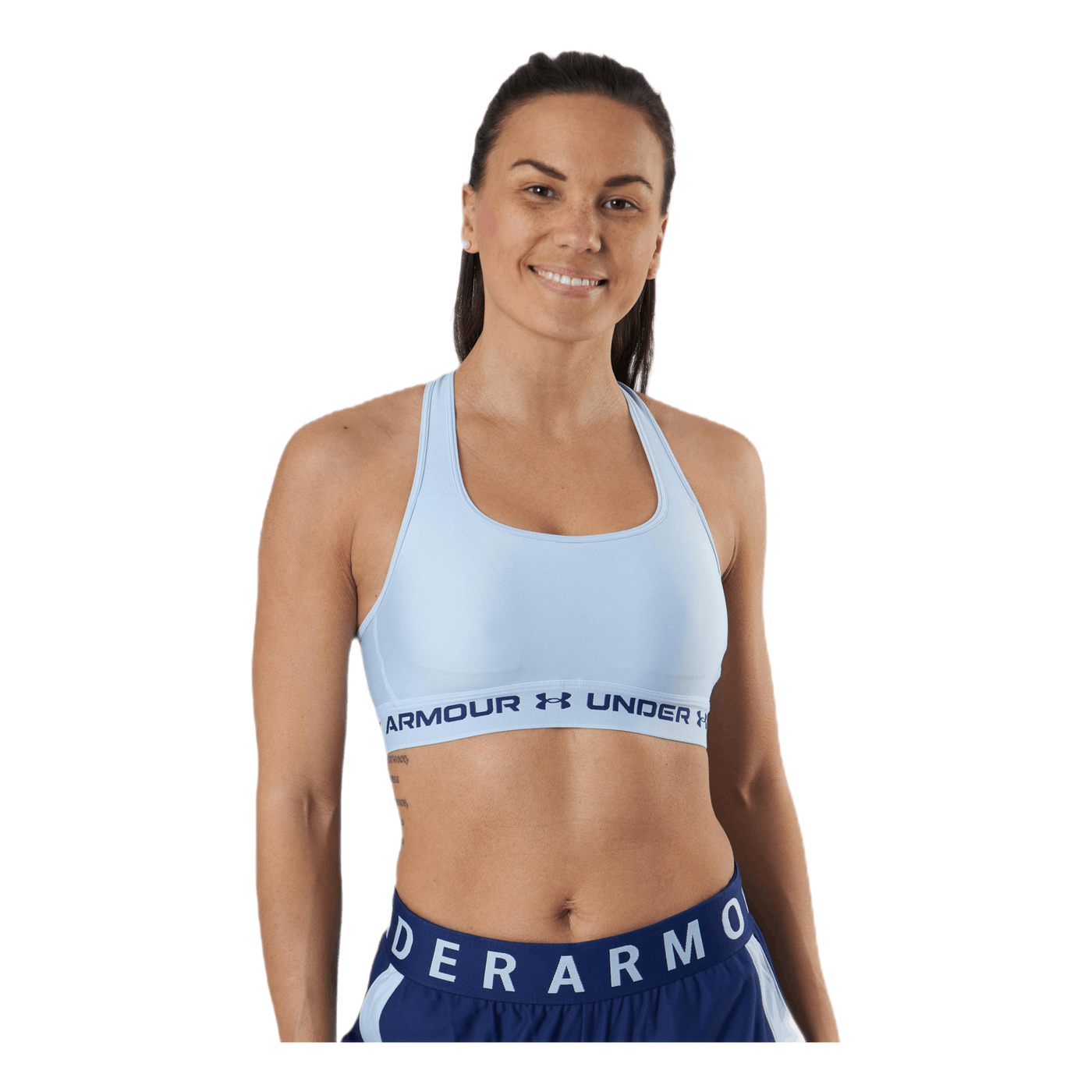 Crossback Mid Bra Blue