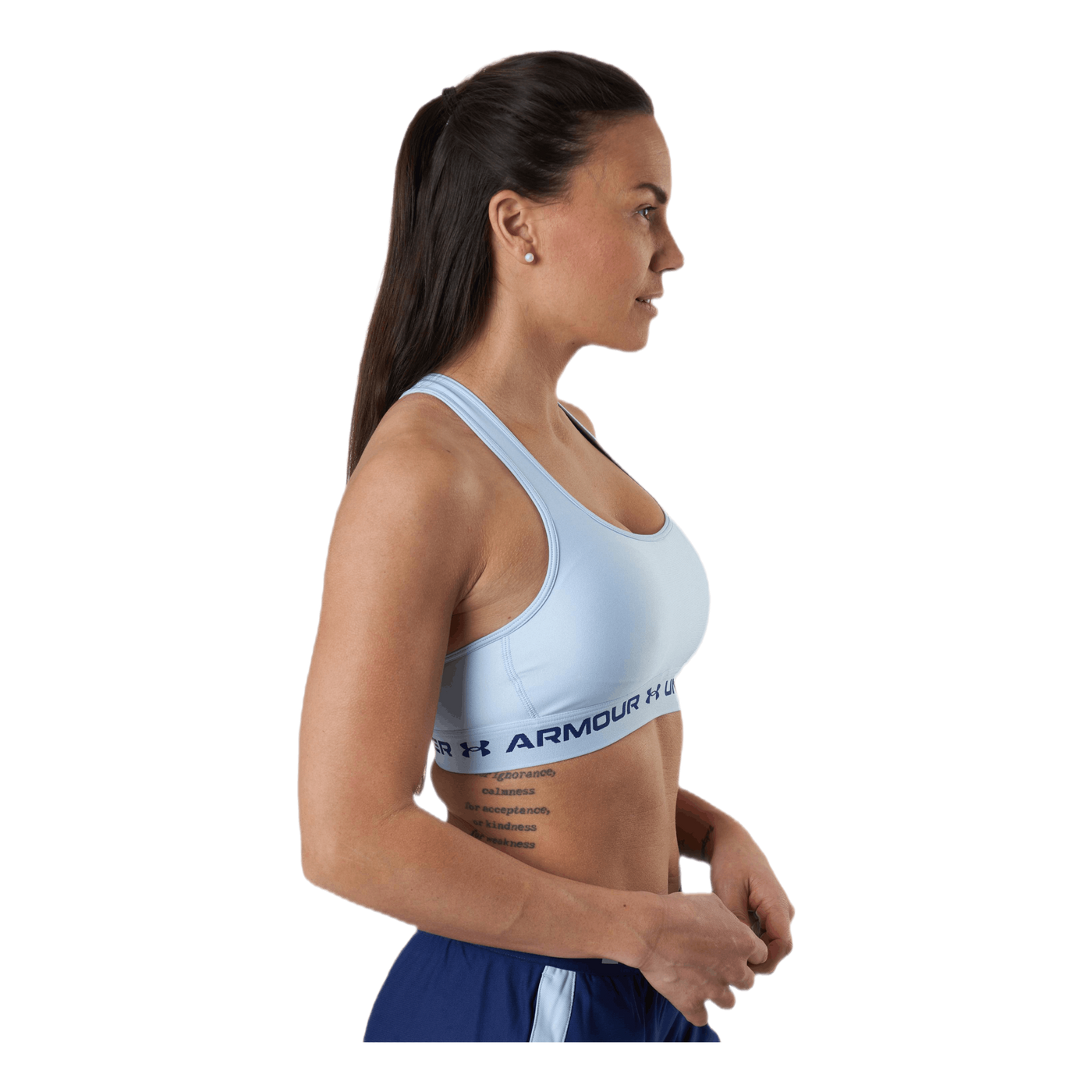 Crossback Mid Bra Blue