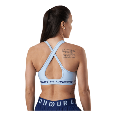Crossback Mid Bra Blue