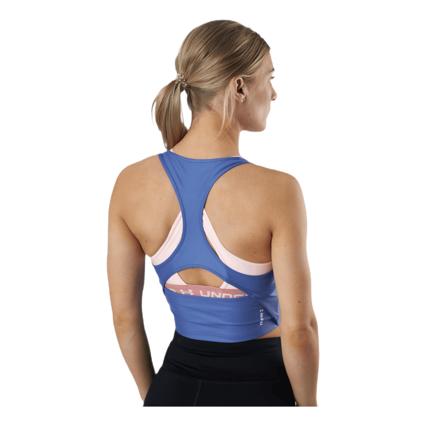 Iso Chill Crop Tank Blue
