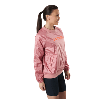 Recover Woven Shine Crew Pink