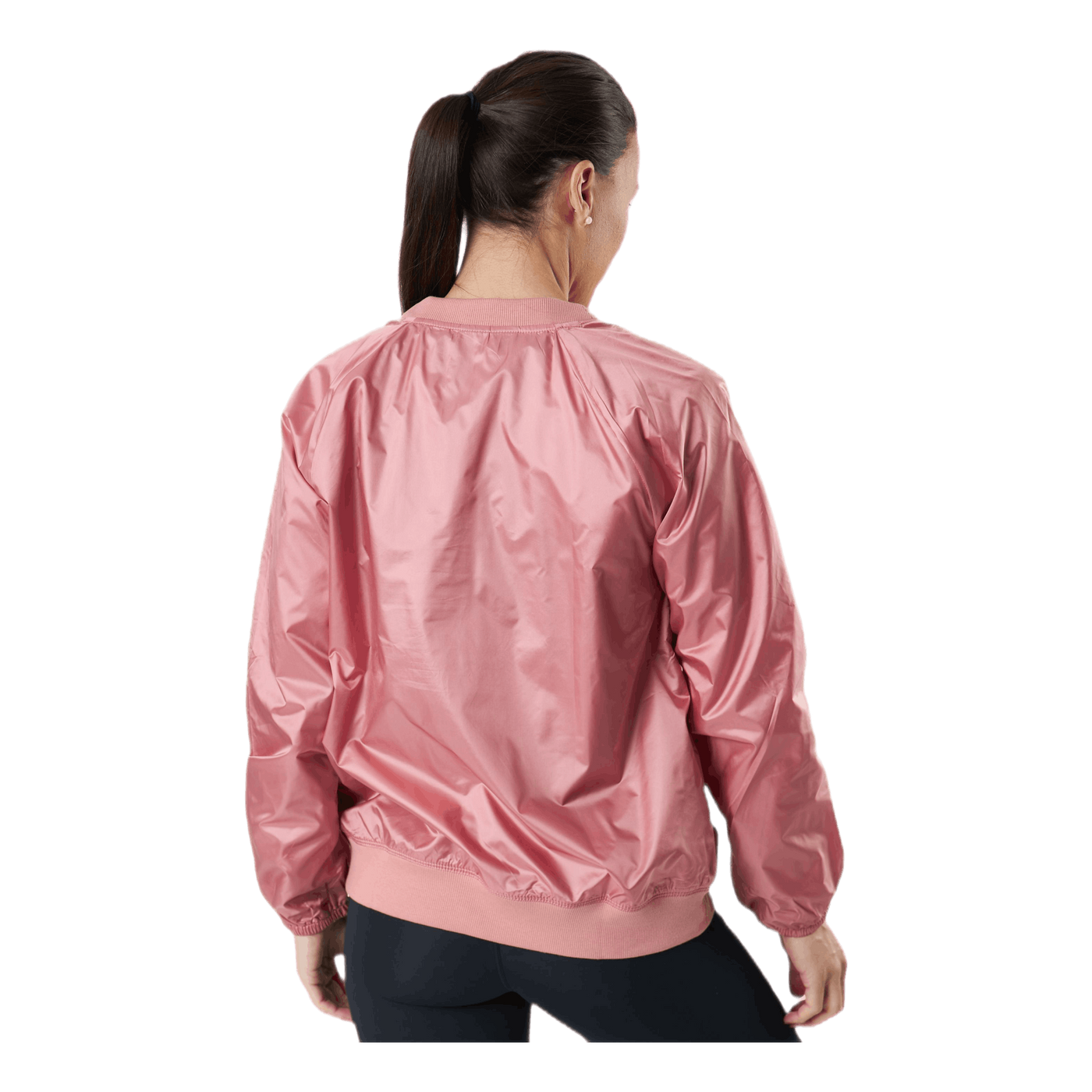 Recover Woven Shine Crew Pink