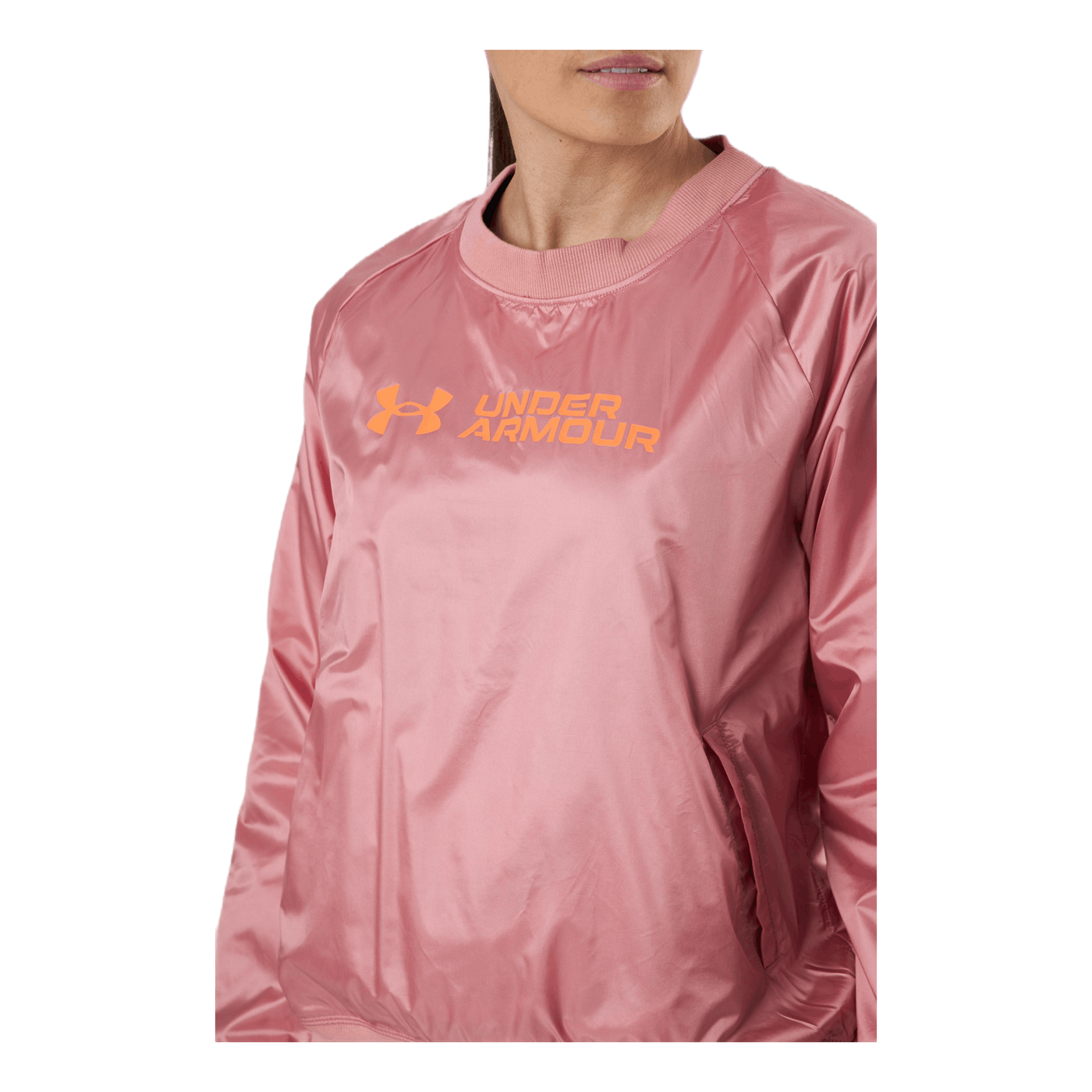Recover Woven Shine Crew Pink