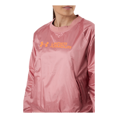 Recover Woven Shine Crew Pink