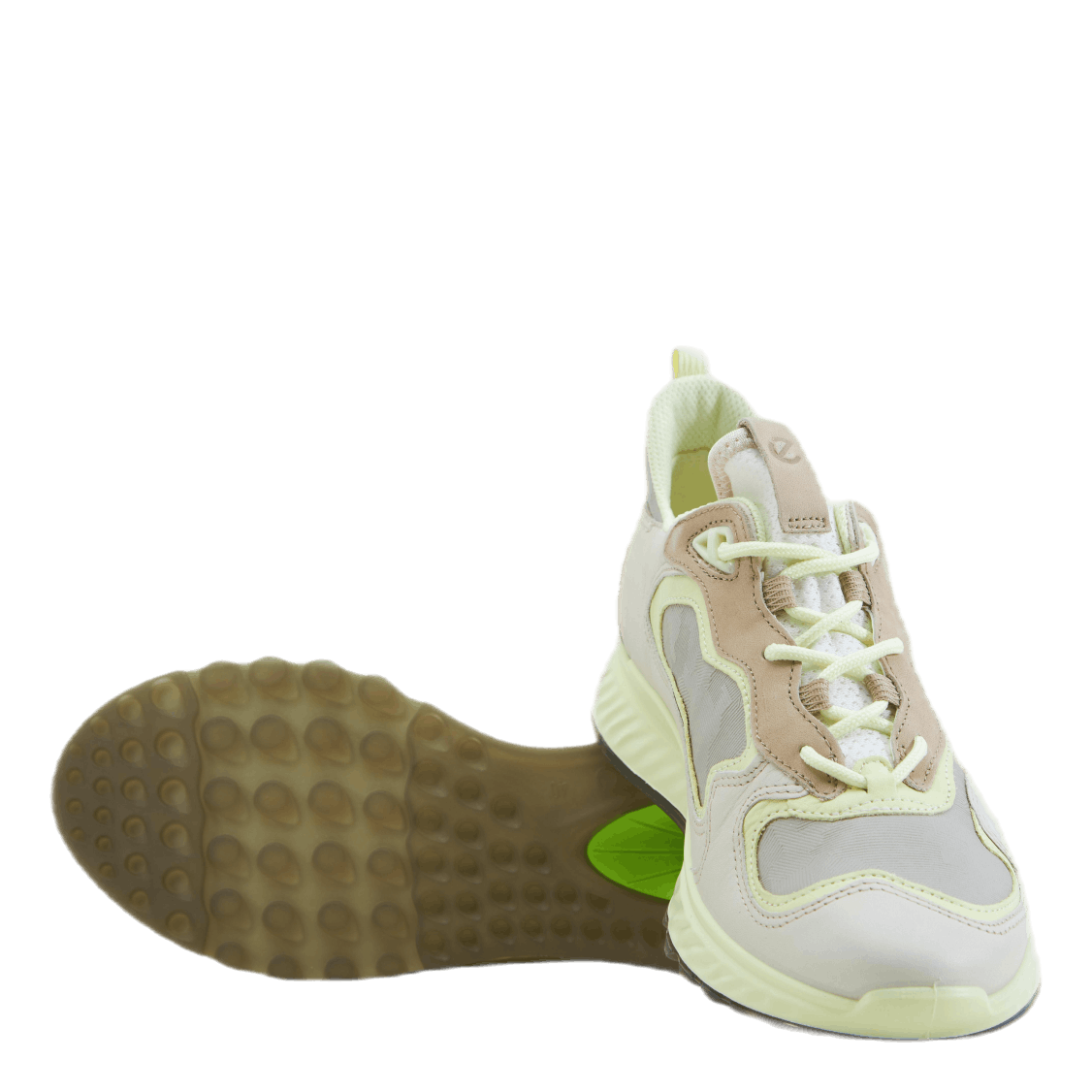 ST.1 Laced Shoes Yellow
