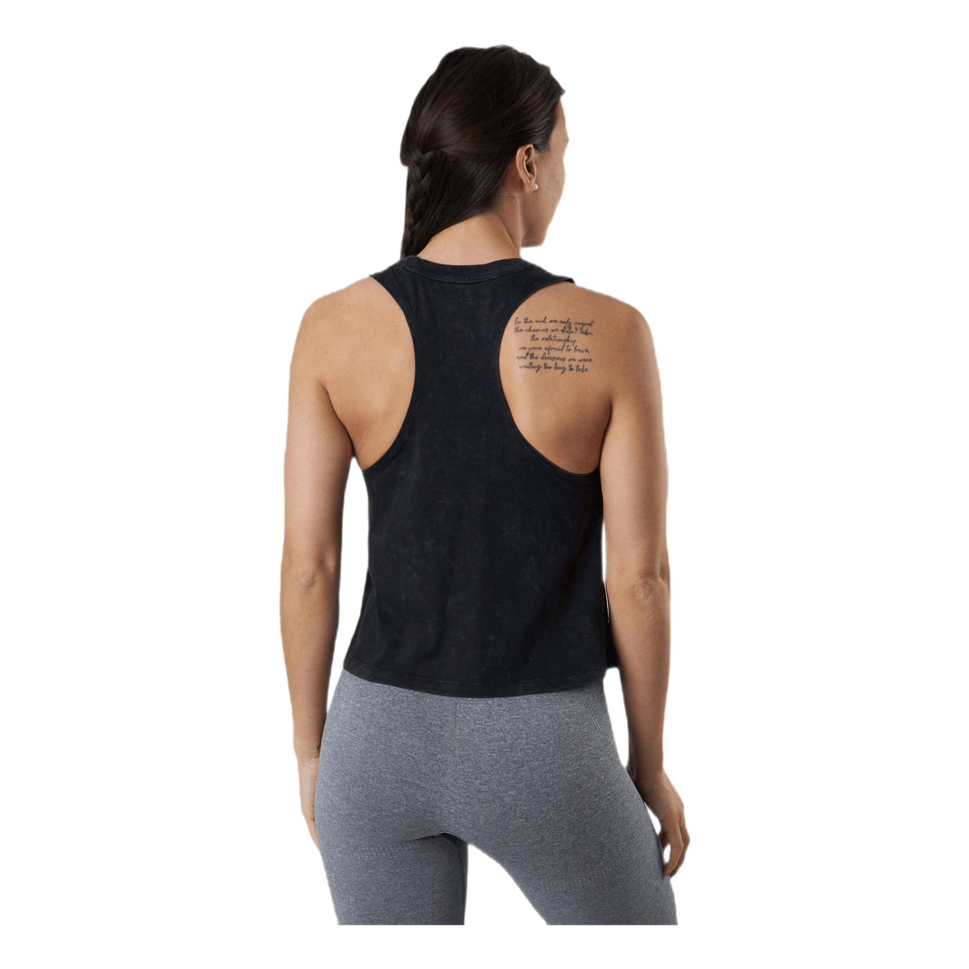 Run Ur Face Off Tank Black