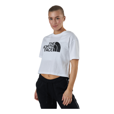 Cropped Easy Tee White