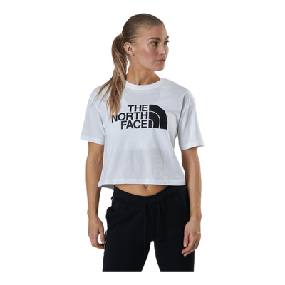 Cropped Easy Tee White