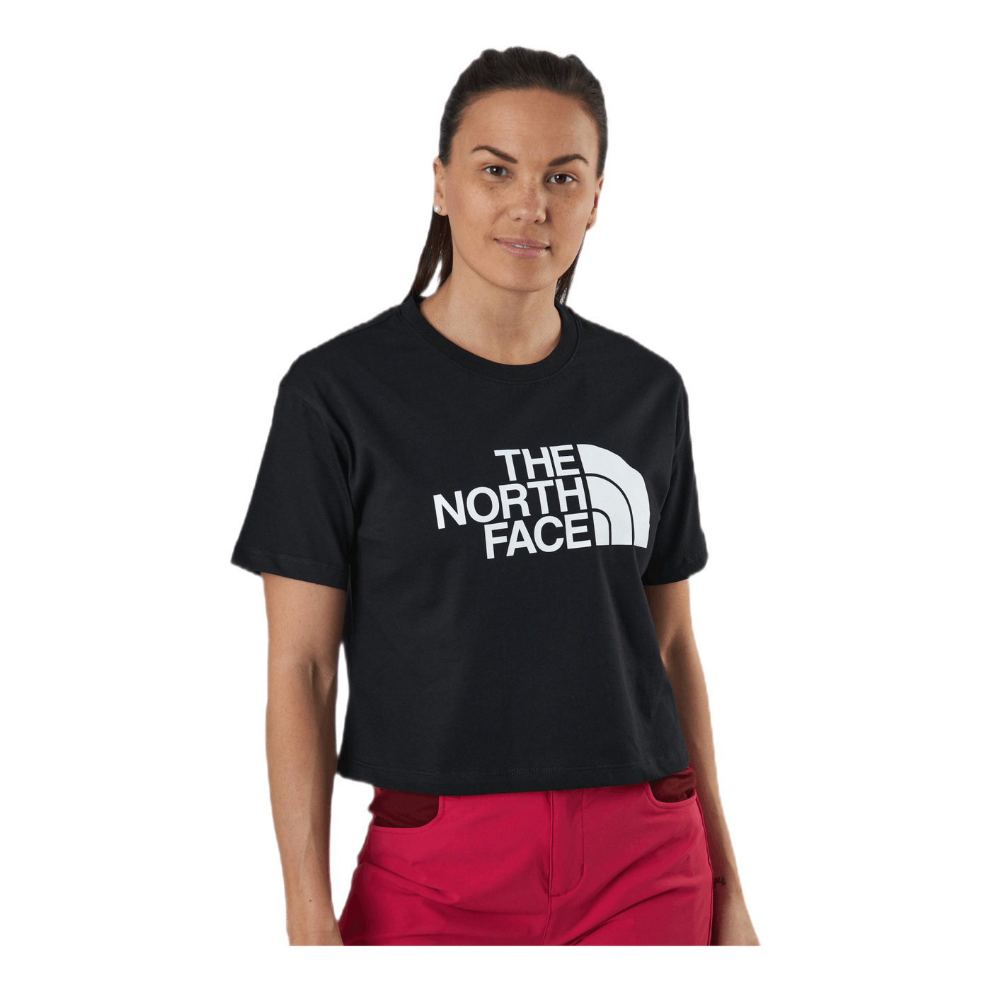 Cropped Easy Tee Black