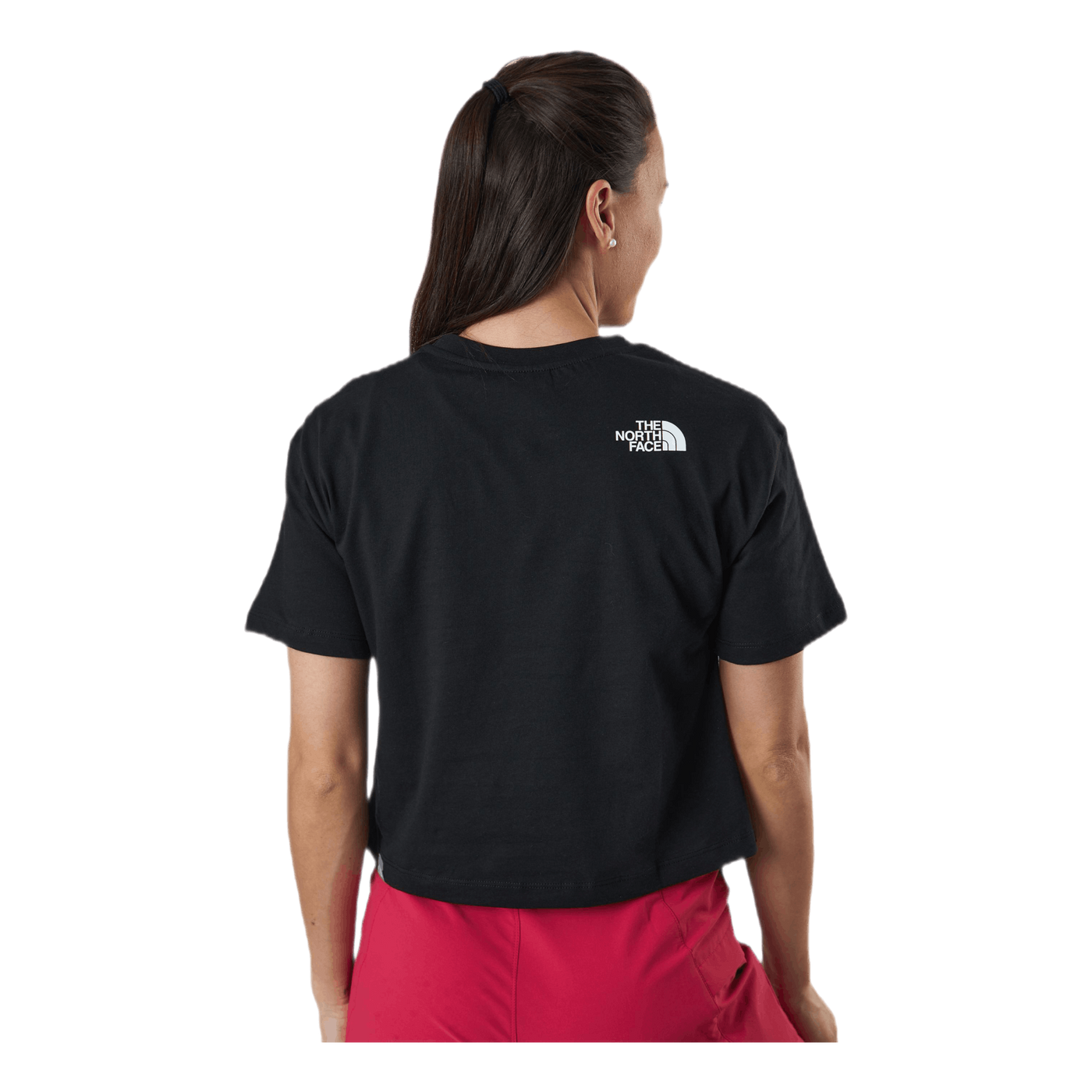 Cropped Easy Tee Black