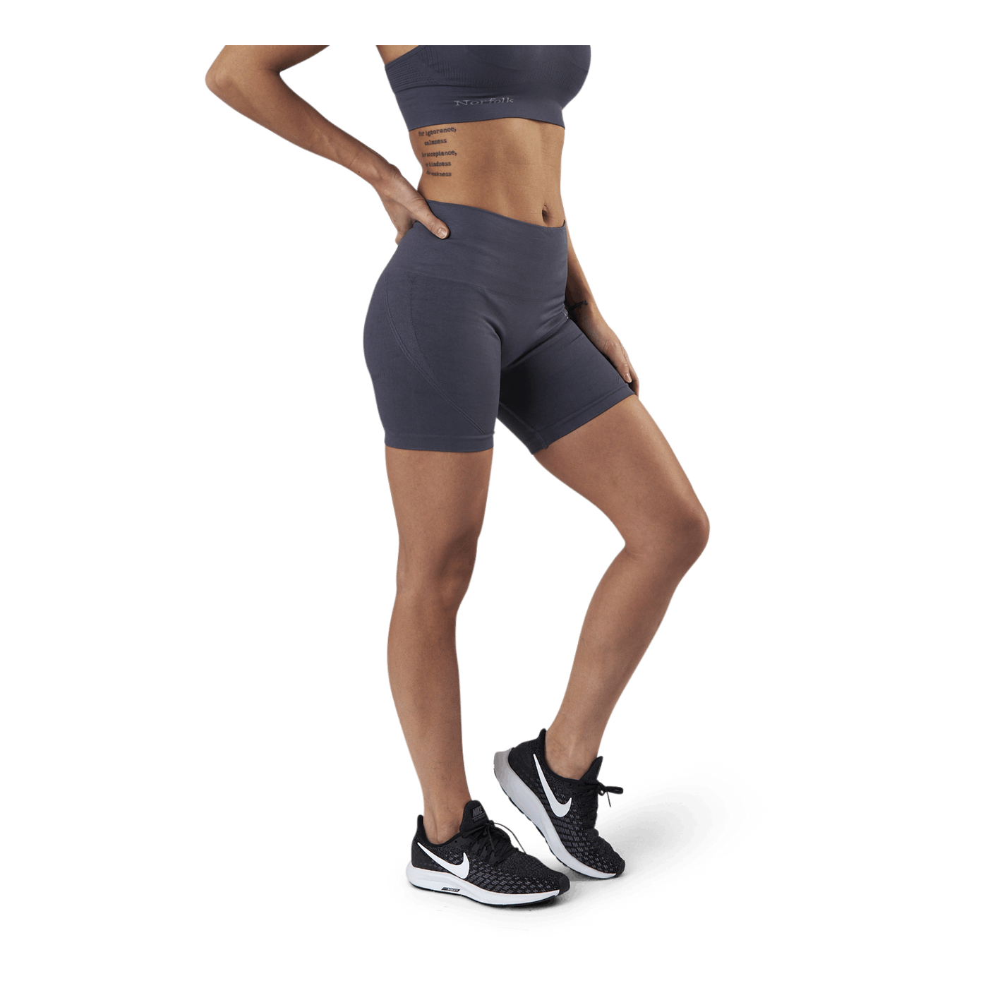 Erica Seamless Biker Shorts Blue