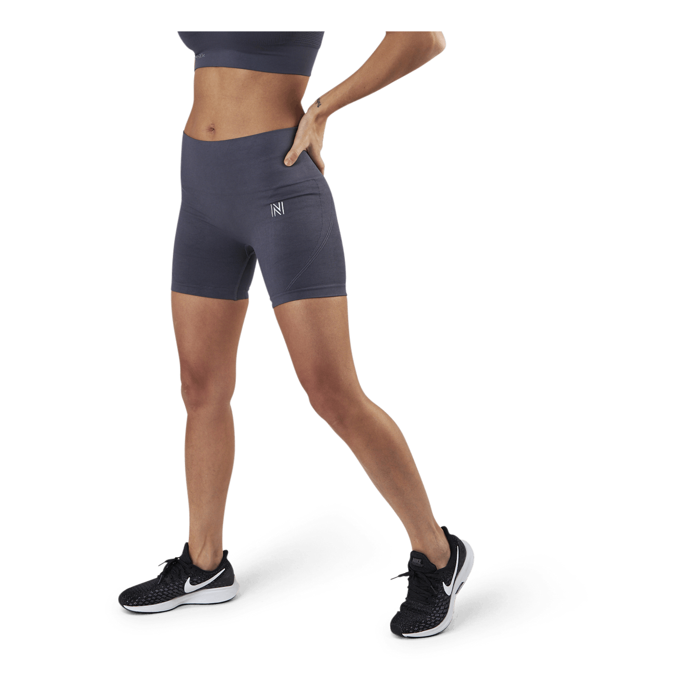 Erica Seamless Biker Shorts Blue