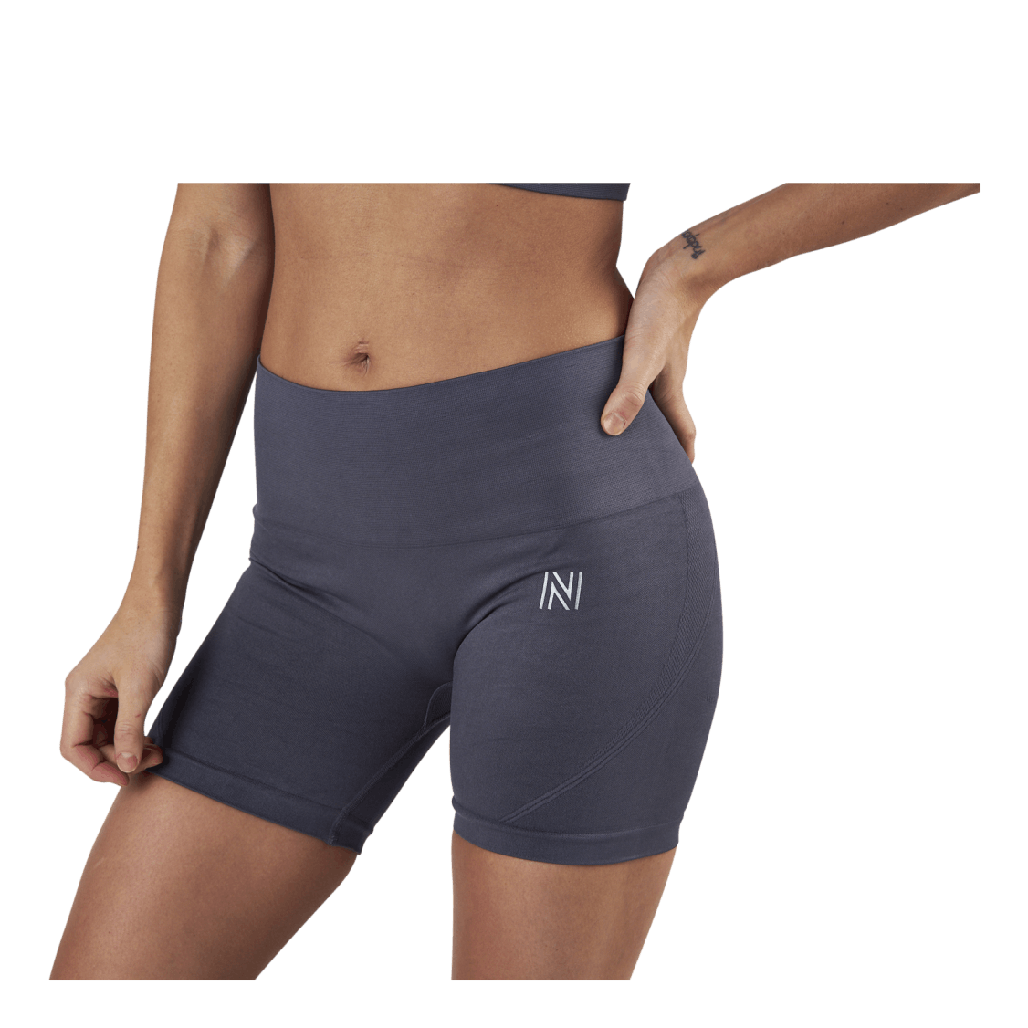Erica Seamless Biker Shorts Blue