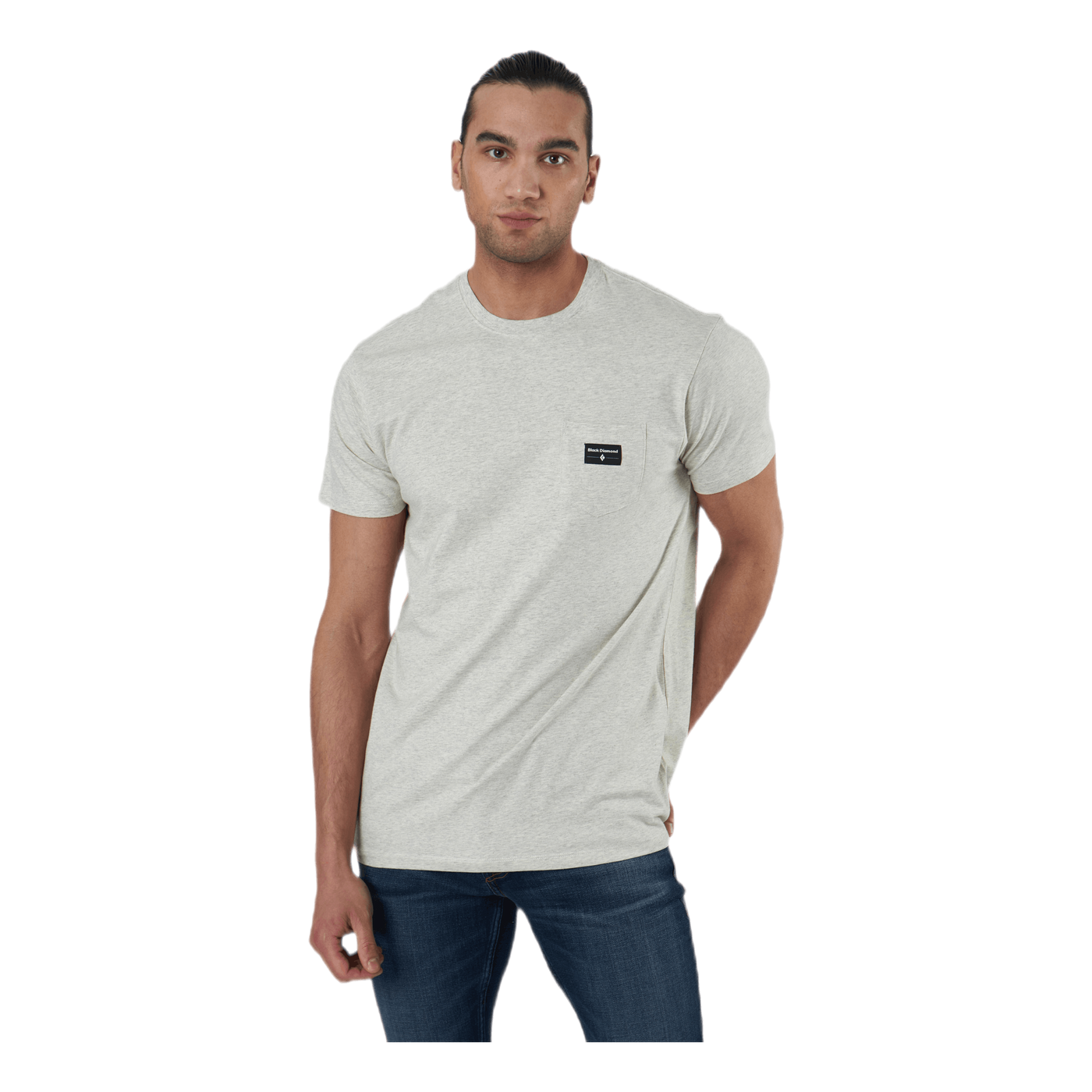 Pocket Label Tee White