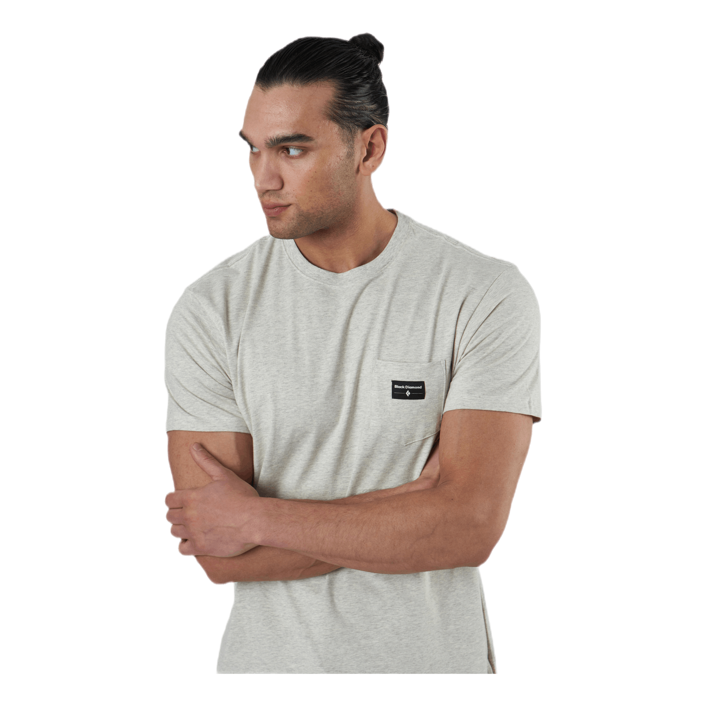 Pocket Label Tee White