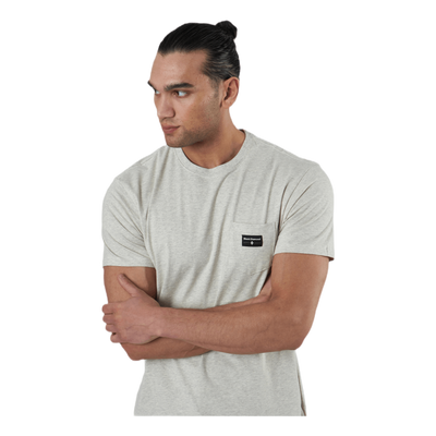 Pocket Label Tee White