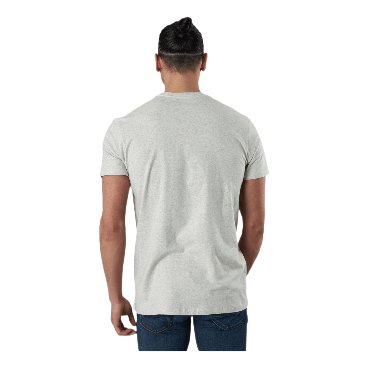 Pocket Label Tee White