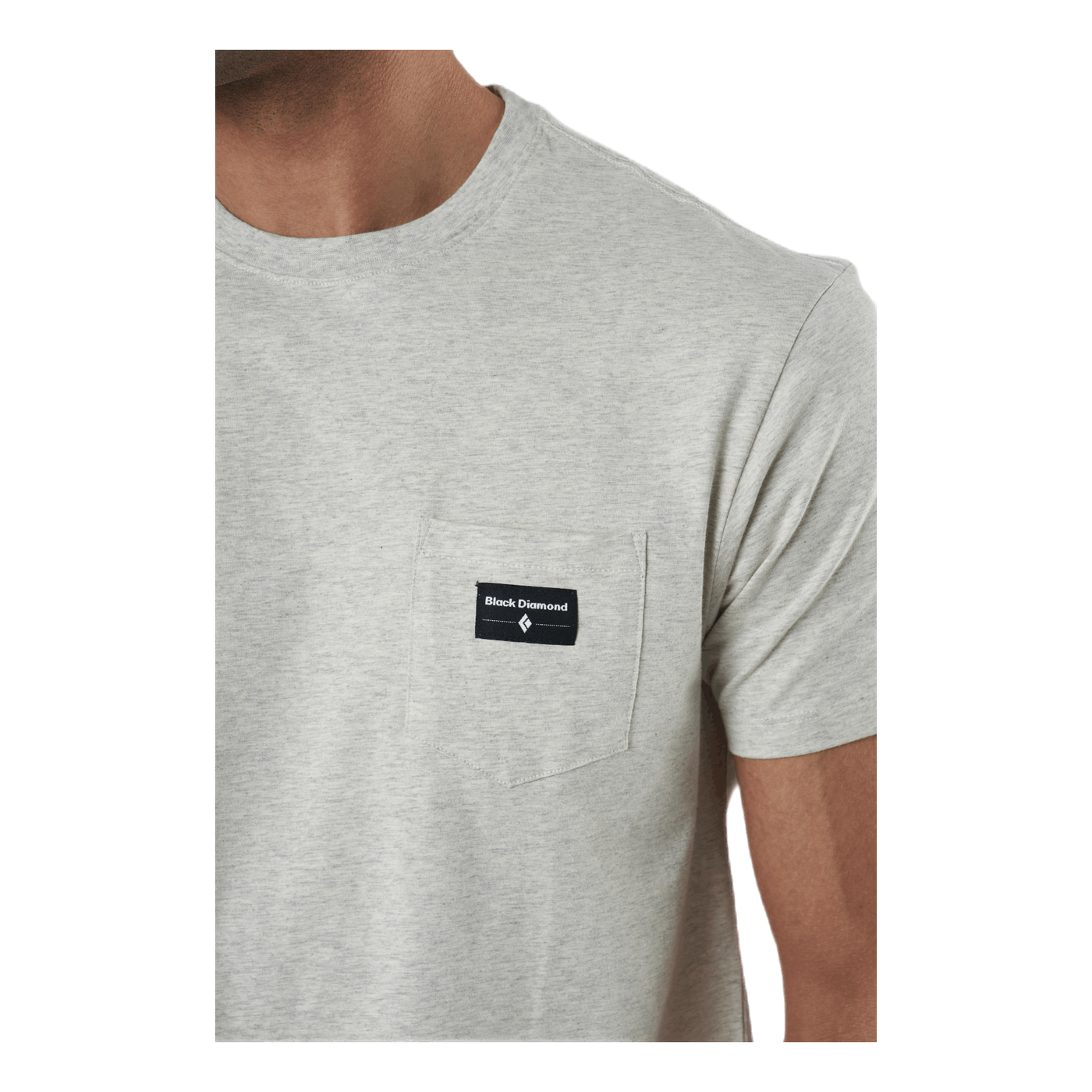 Pocket Label Tee White