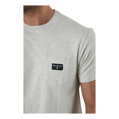 Pocket Label Tee White