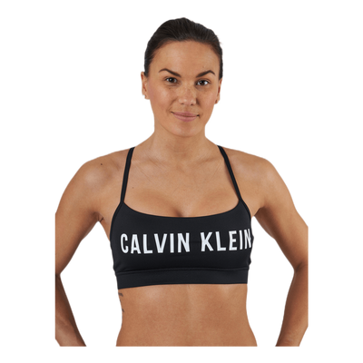 Low Support Bra White/Black