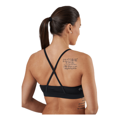 Low Support Bra White/Black