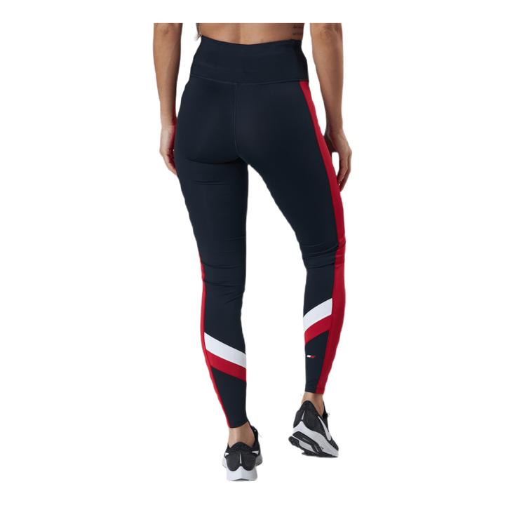 Hw Chevron Legging Blue