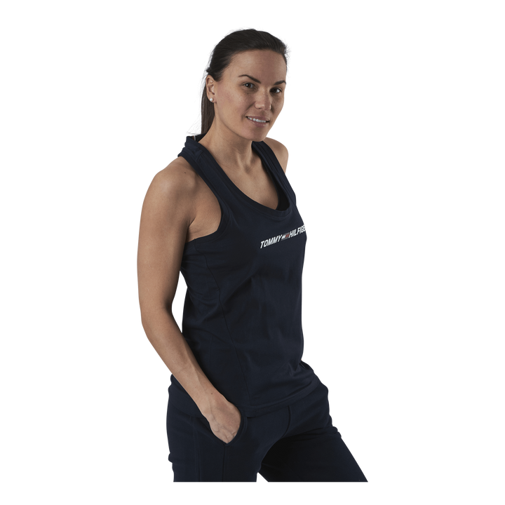 Regular R-Nk Graphic Tank Blue
