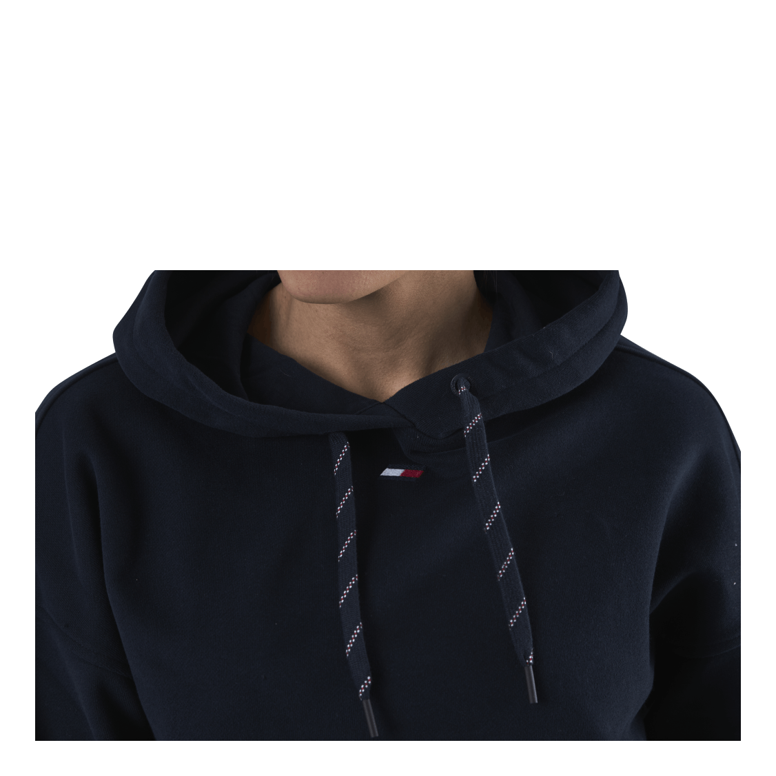 Relaxed Tape Hood Blue