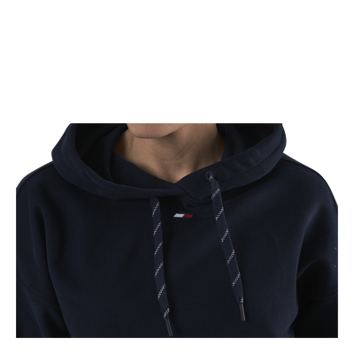 Relaxed Tape Hood Blue