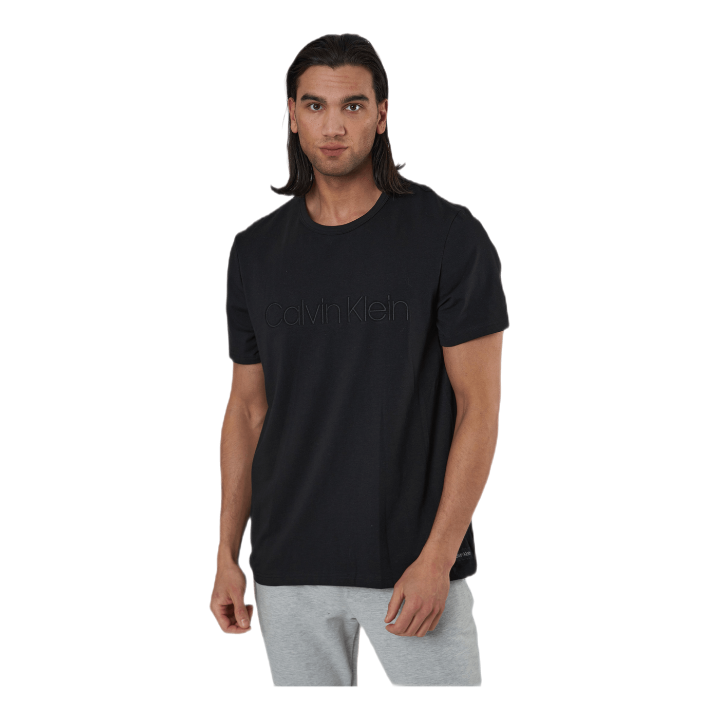 Eco Cotton S/S Crew Neck Black