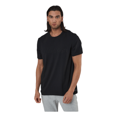 Eco Cotton S/S Crew Neck Black
