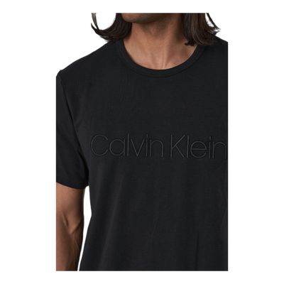 Eco Cotton S/S Crew Neck Black